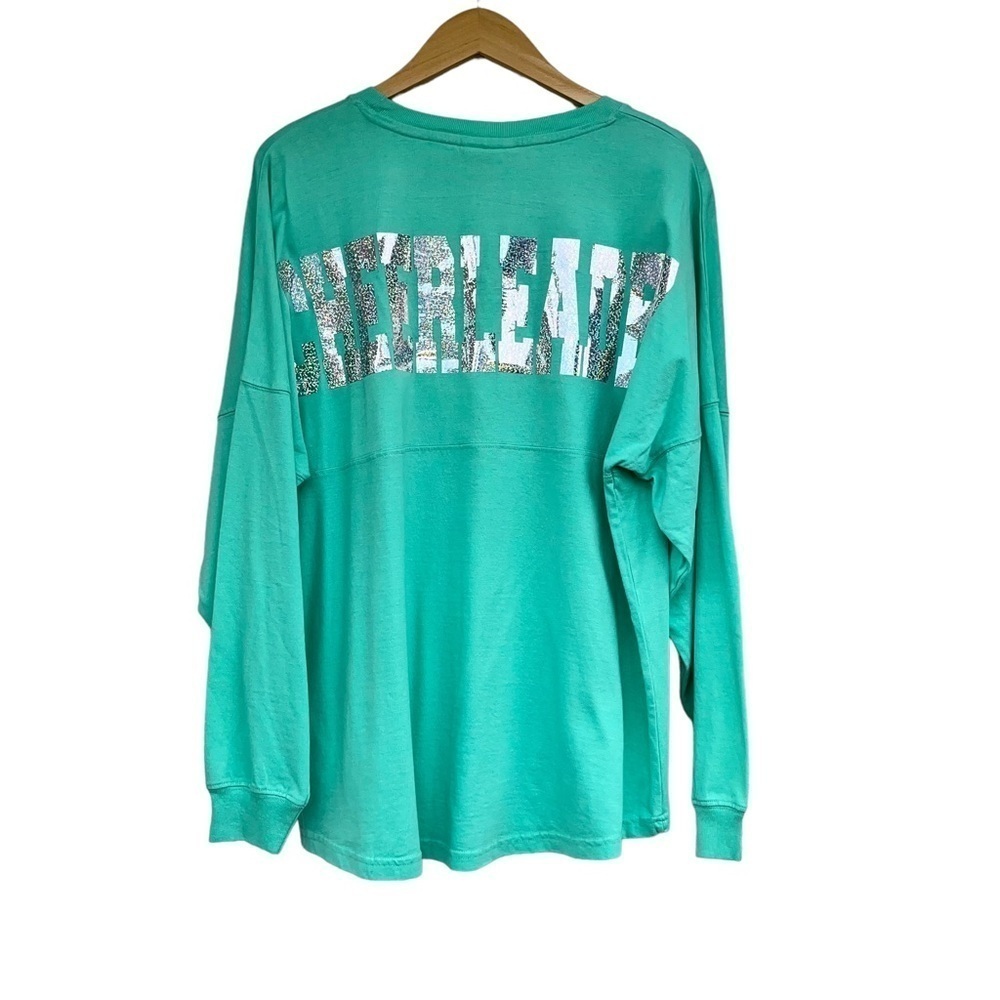 NWT J. America Game Day Spirit Jersey Cheerleader Spell Out Woman’s Sz Small L/S